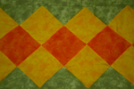 Provyšívaný patchworkový vzor
