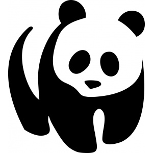 Vyřezávací šablona - Panda