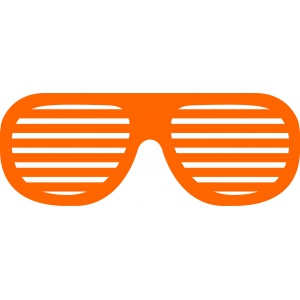 Vyřezávací šablona - Sluneční brýle