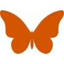Vyřezávací šablona - Motýl 8