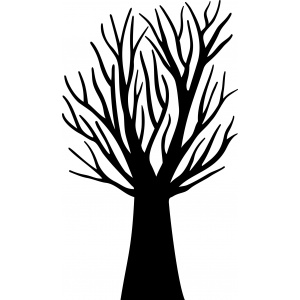 Vyřezávací šablona - Strom