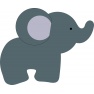 Vyřezávací šablona - Slon