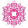 Vyřezávací šablona - Mandala
