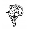 Vyřezávací šablona - Leopard