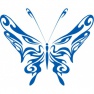 Vyřezávací šablona - motýl