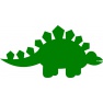 Vyřezávací šablona - Dinosaurus