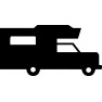 Vyřezávací šablona - karavan