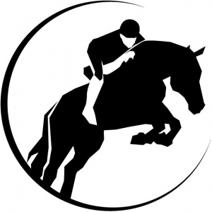 Vyřezávací šablona - Kůň s jezdcem