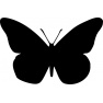 Vyřezávací šablona - Motýl 3