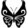 Vyřezávací šablona - Motýl 4